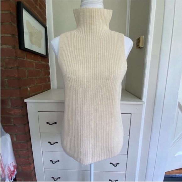 Theory Plaited Stripe Shell Paper Sweater - Picture 8 of 15